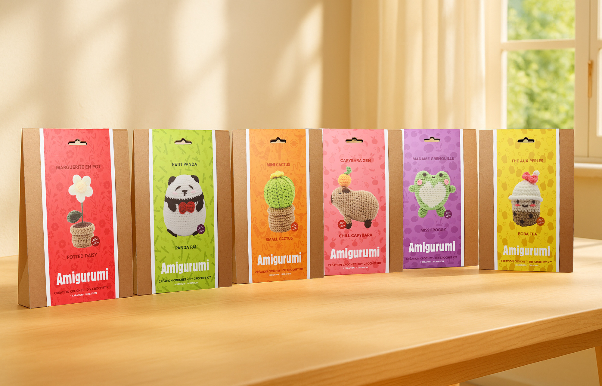 Gamme packaging de crochet