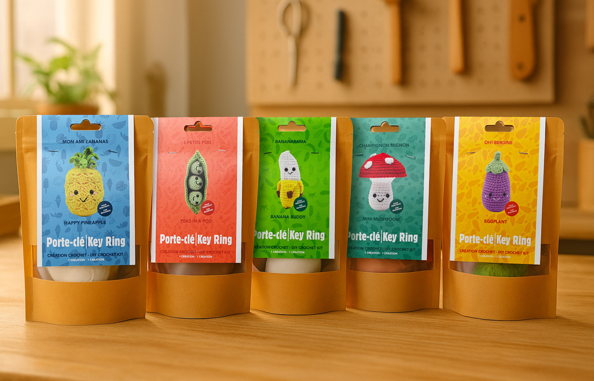 Gamme packaging de crochet